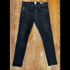 KATO 'the scissors' slim taper stretch selvedge